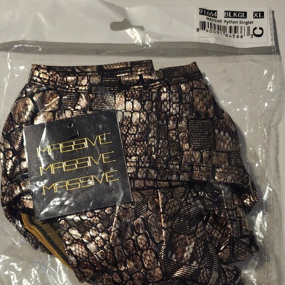 91664 Andrew Christian Massive Python Harness - Picture 5 of 5